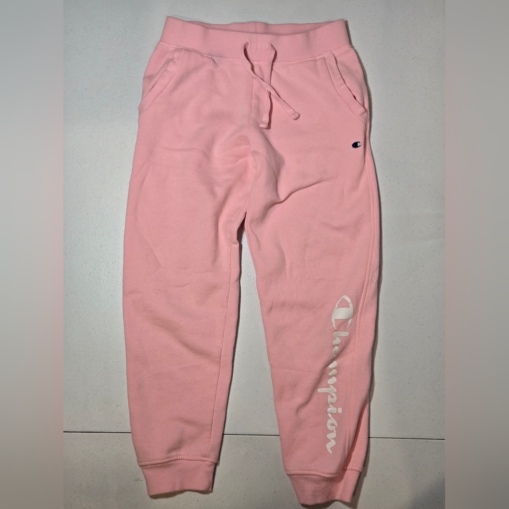 Champion Girls L Pink Sweatpants